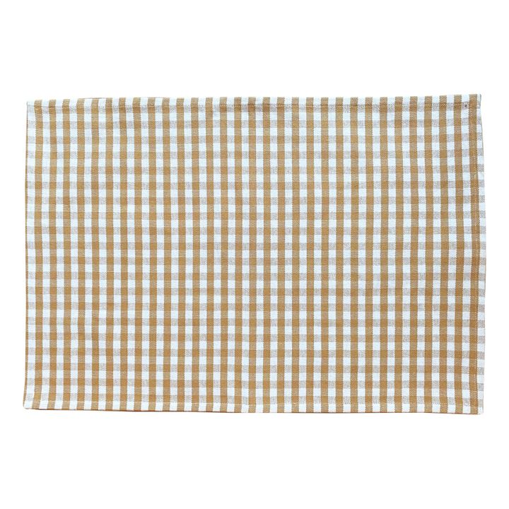 Set de table Vichy | Camel- Image produit n°0
