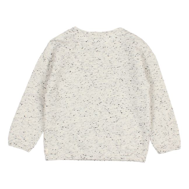 Organic Cotton Blend Baby Sweatshirt Heather grey