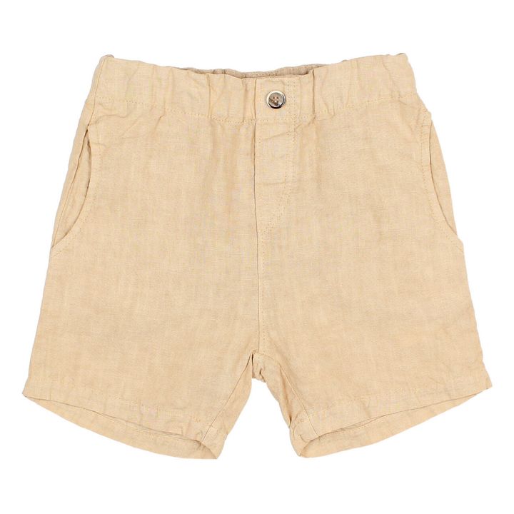 Linen Shorts | Beige- Product image n°0