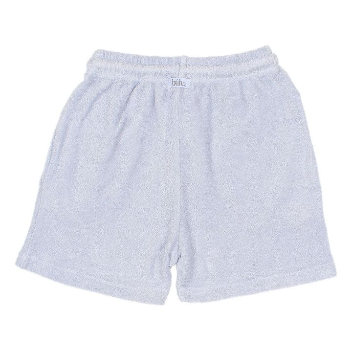 Búho - Organic Cotton Terry Cloth Shorts - Light blue | Smallable