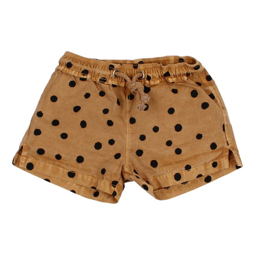 Organic Cotton Polka Dot Swim Trunks 