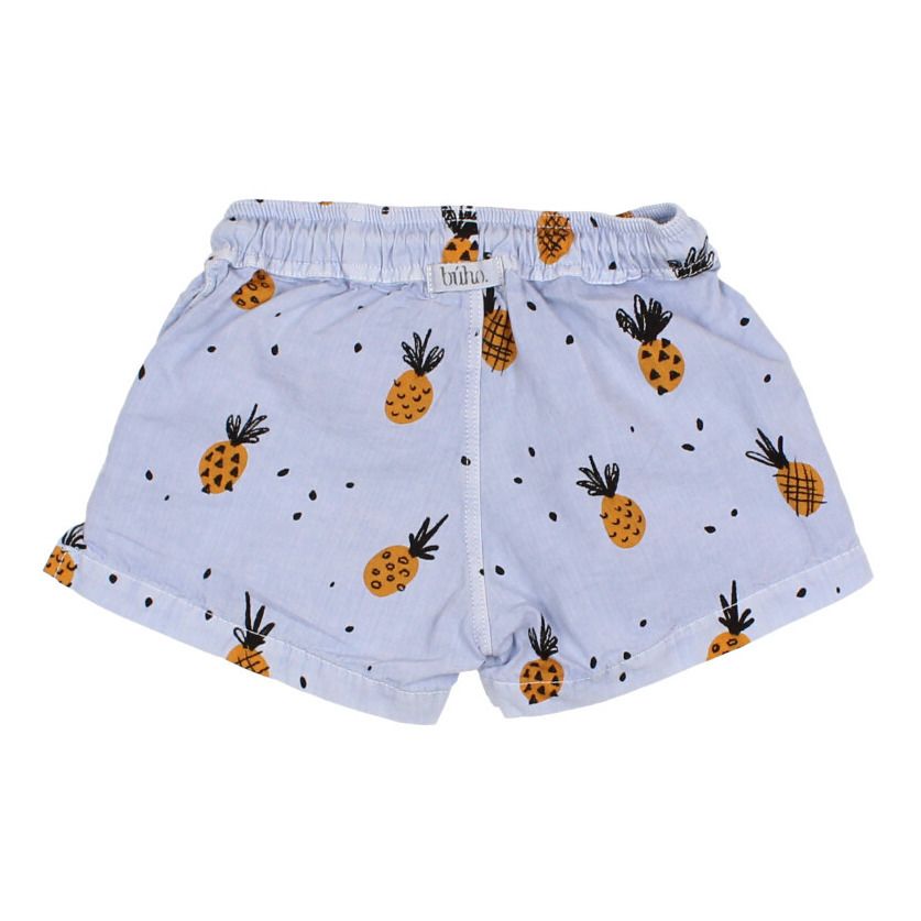 Organic Cotton Pineapple Swim Trunks 