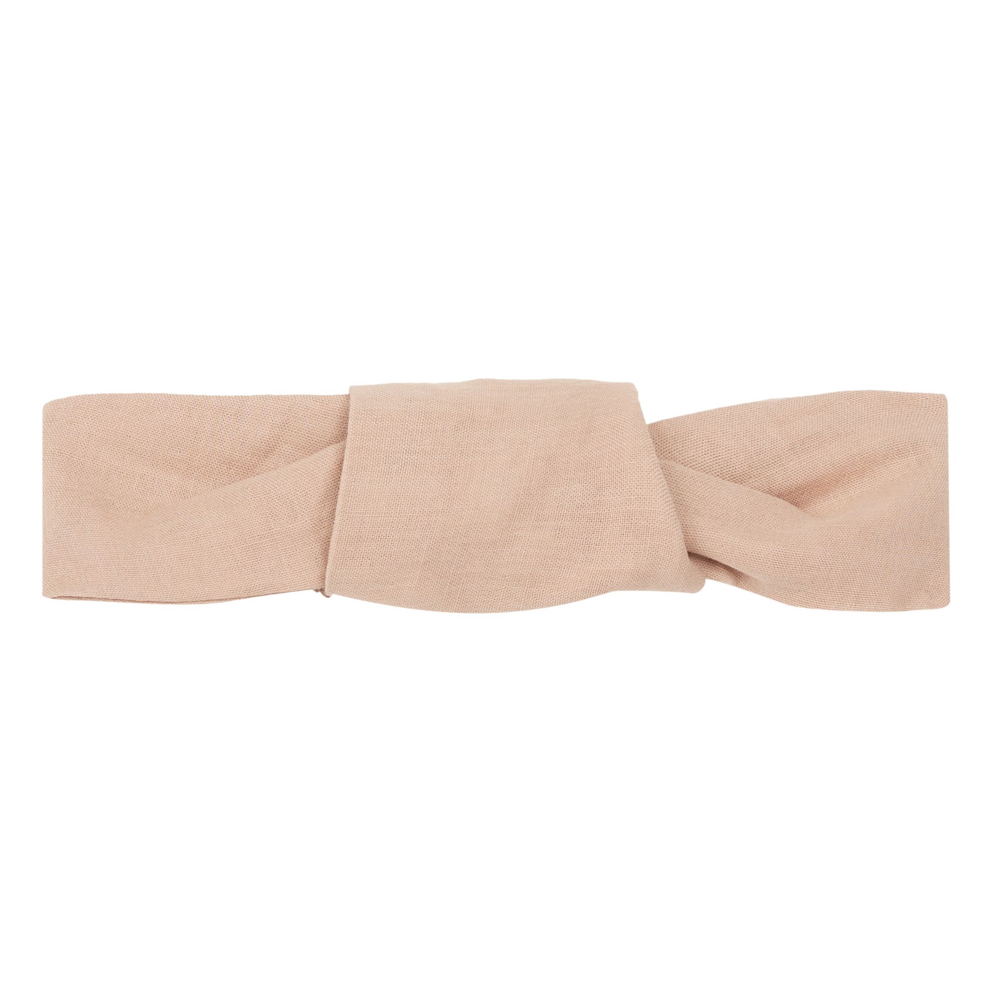 Poudre Organic - Bandeau Double Gaze Coton Chardon - Fille - Vieux Rose