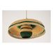 Hatter Pendant Lamp + Handwoven Lantern Green- Miniature produit n°2