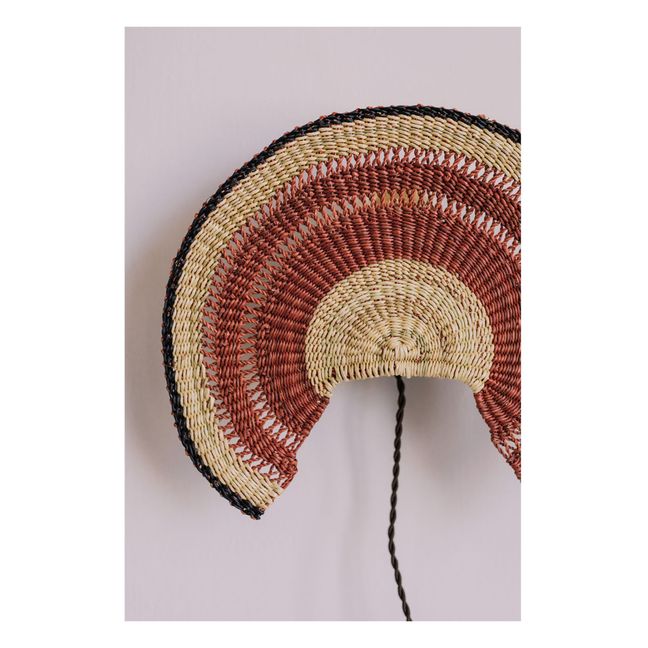 Applique Admirador tissé à la main  | Gingembre