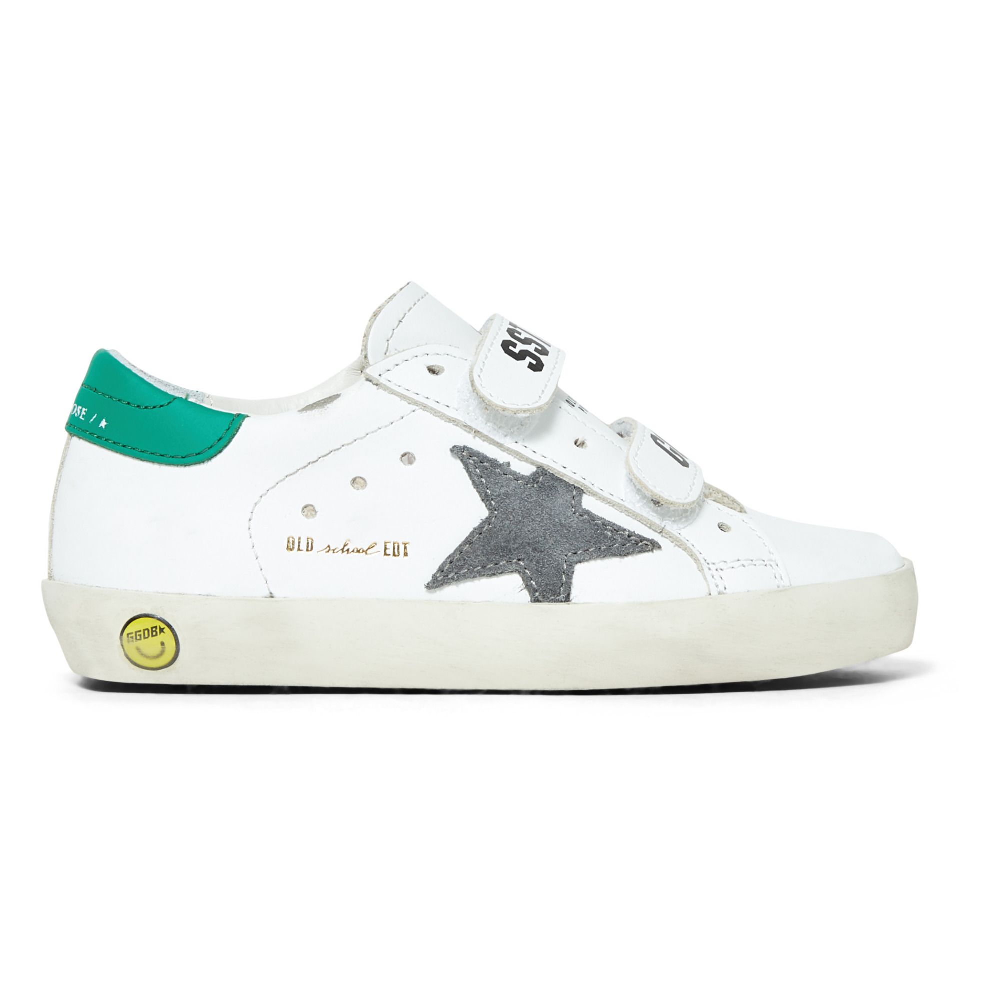 Golden Goose Deluxe Brand - Baskets Scratchs Old School Suède - Fille - Vert