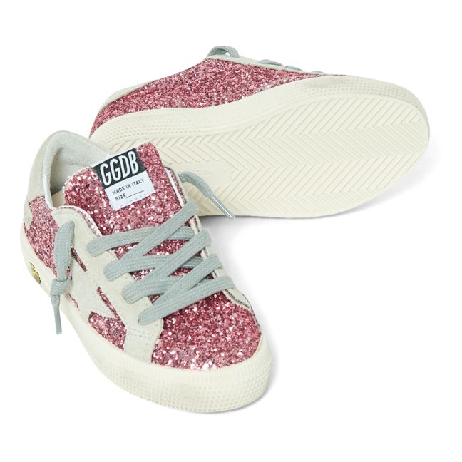 Sneakers May Glitter Rosa
