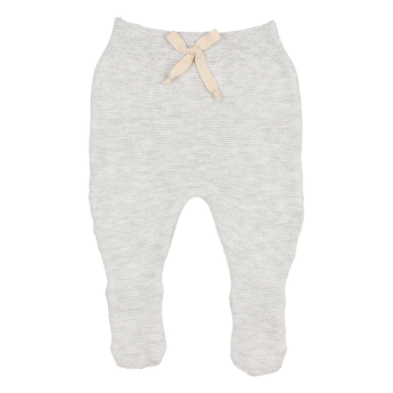 Organic Cotton Knit Footed Leggings 