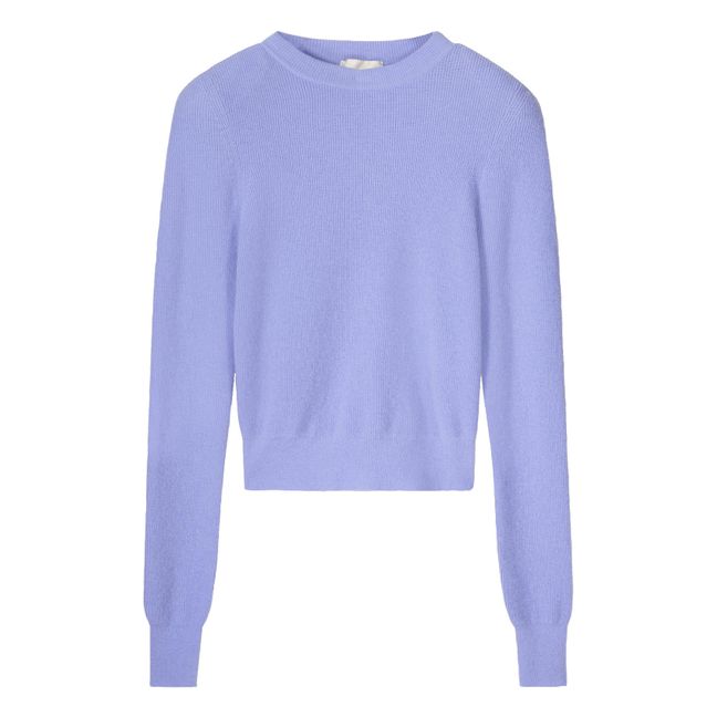 Mike Wool and Mohair Jumper Azzurro