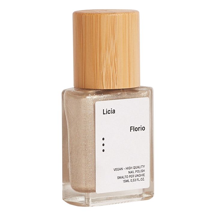 Mother of Pearl Nail Polish - 10 ml | Silver- Product image n°2
