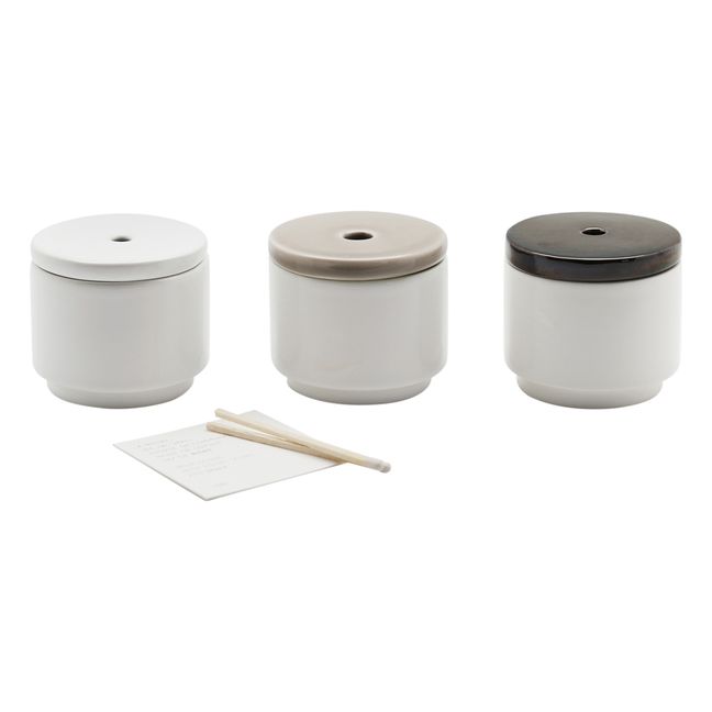 Taupe Gift Set - 3 Candles