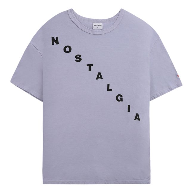 Nostalgia Organic Cotton T-shirt - Adult Collection - Malva