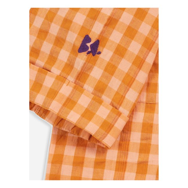 Hemd aus Bio-Baumwolle - Damenkollektion - Orange