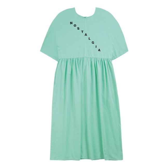 Nostalgia Organic Cotton Dress - Women’s Collection - Wassergrün