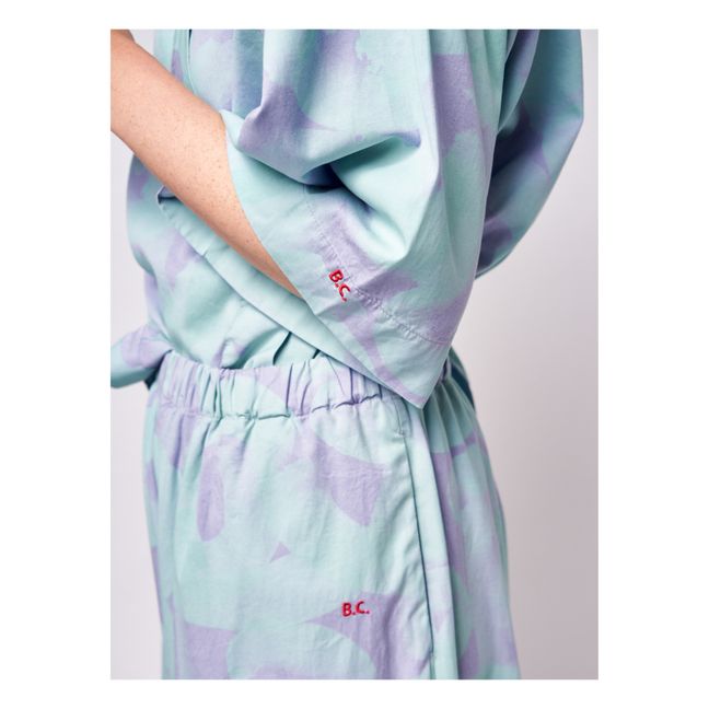 Lyocelle, Cotton and Linen Culottes - Women’s Collection - Blue