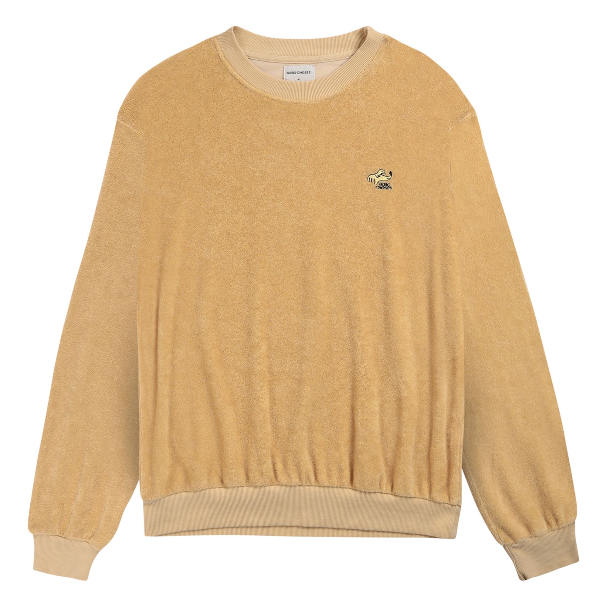 Bobo Choses - Sweat Eponge Coton Bio - Collection Adulte - - Femme - Ocre