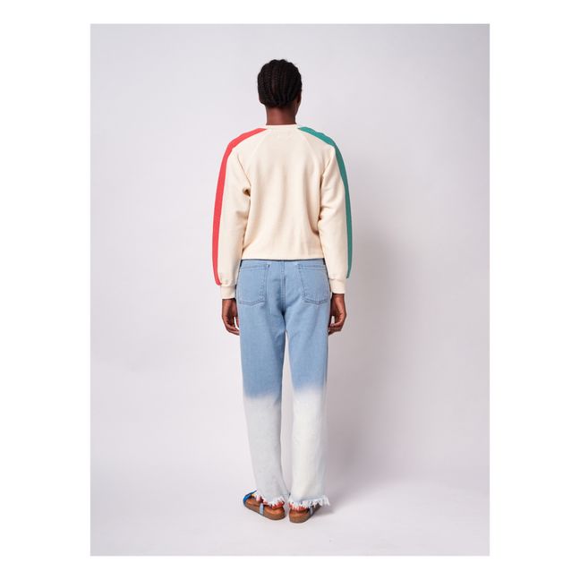 Sweatshirt aus Bio-Baumwolle - Damenkollektion - Seidenfarben