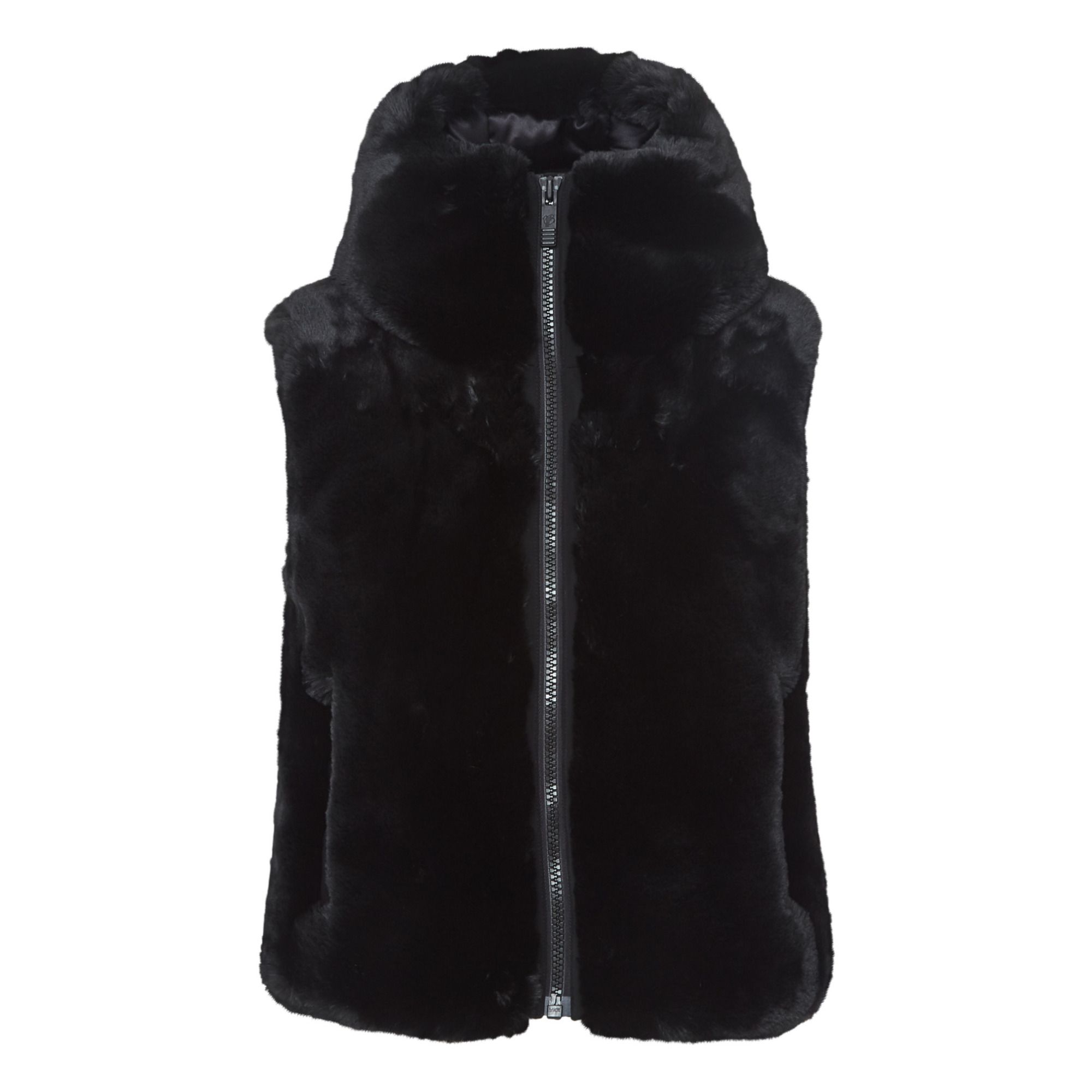 Fusalp - Veste Pegase Façon Fourrure - Collection Femme - - Noir