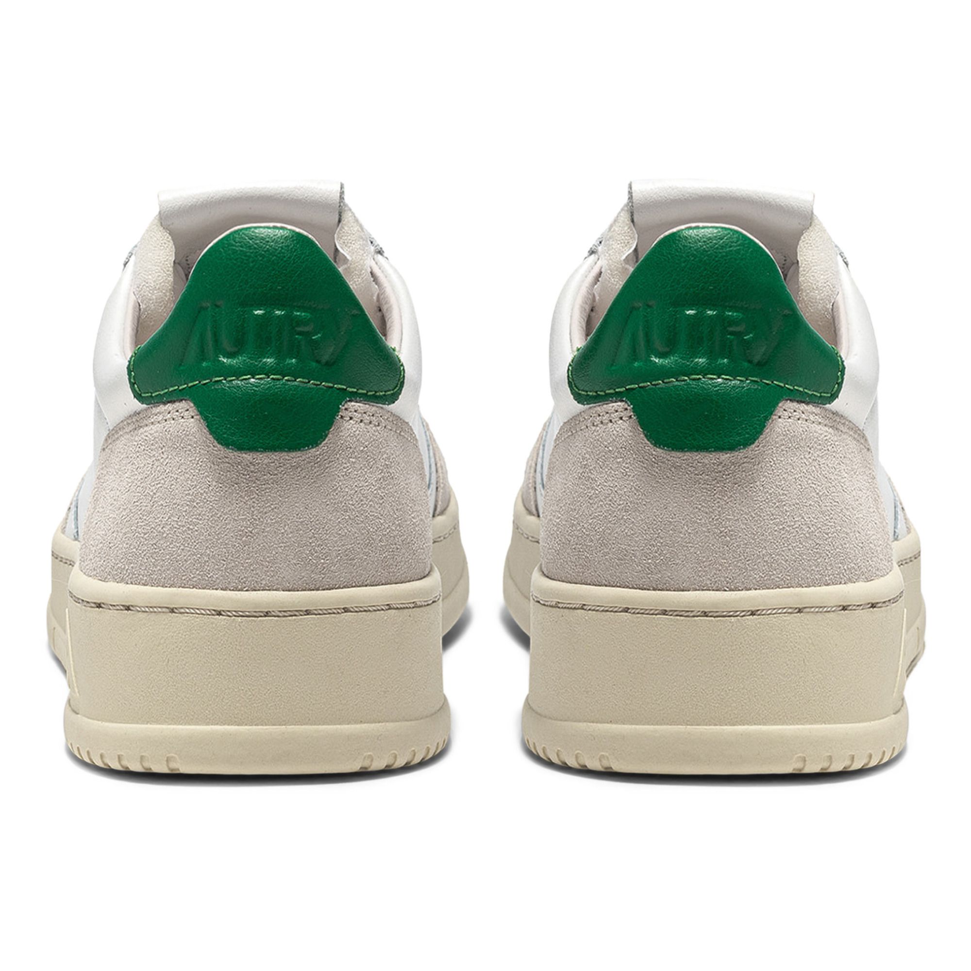 Medalist Low-Top Leather/Suede Sneakers Emerald green- Product image n°4