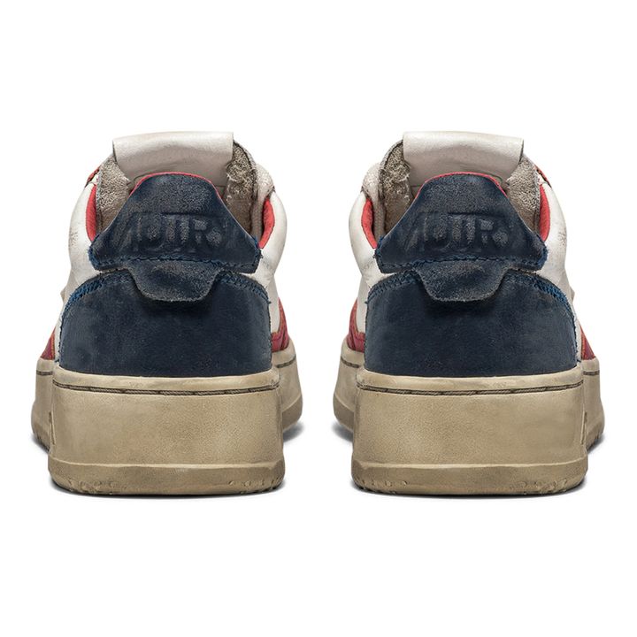 Super Vintage Low-Top Leather Sneakers | Red- Product image n°5