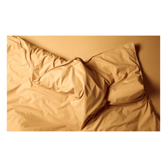 Housse de couette en percale organique | Doré