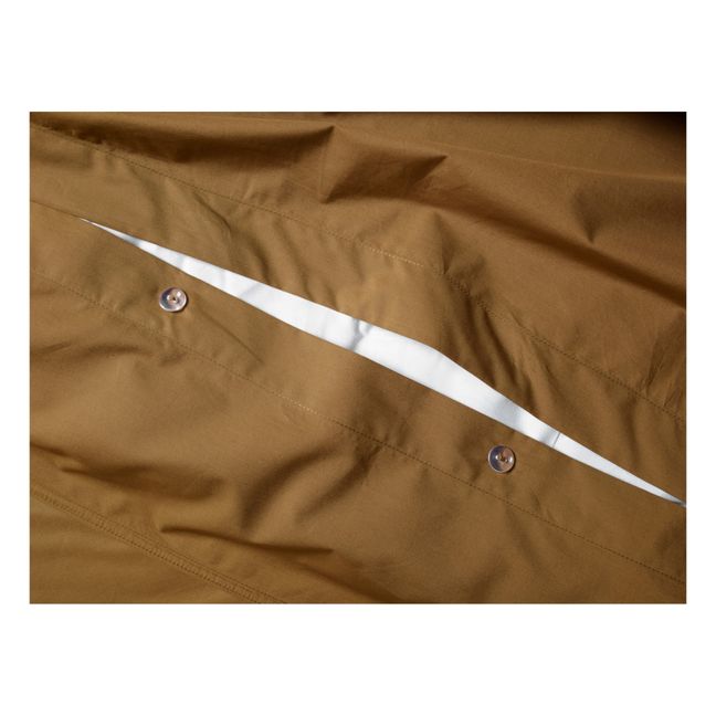 Funda nórdica de percal orgánico | Khaki
