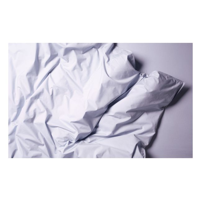 Housse de couette en percale organique | Lilas