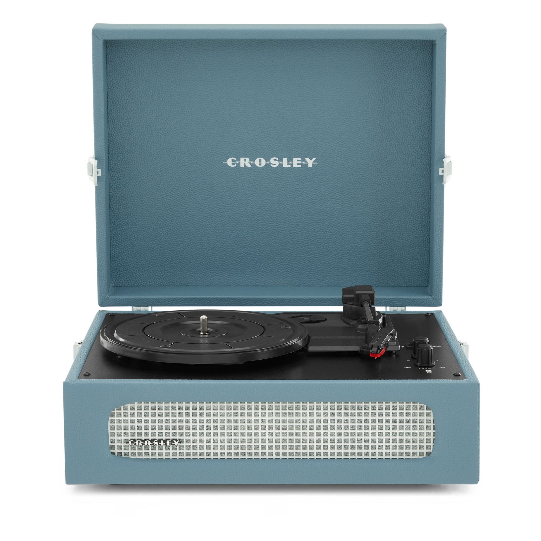 Vinyl-Plattenspieler Crosley Voyager Bluetooth Blau- Produktbild Nr. 0