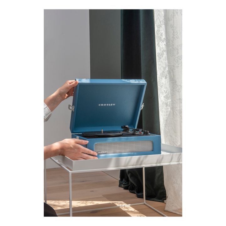 Crosley Voyager Bluetooth Turntable | Blue- Product image n°1
