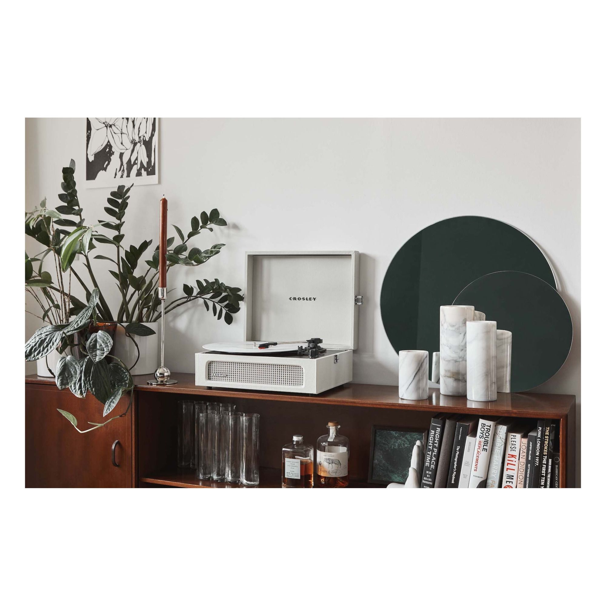 Vinyl-Plattenspieler Crosley Voyager Bluetooth Beige- Produktbild Nr. 3