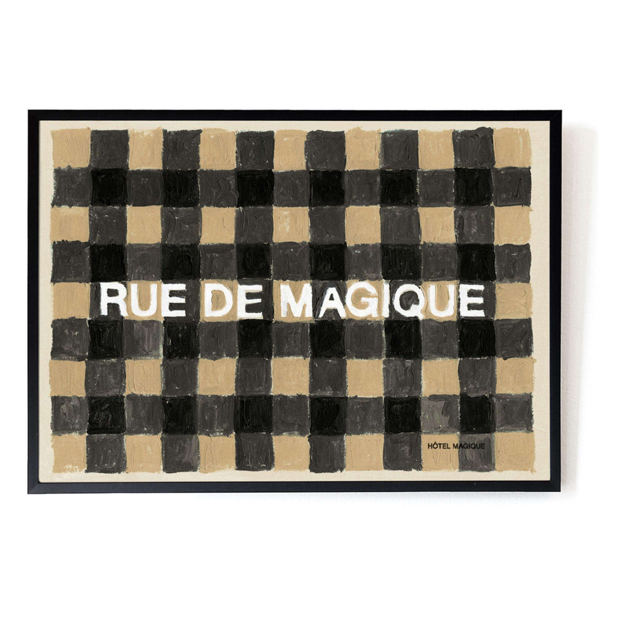 Hôtel Magique - Affiche Rue de magique - Multicolore