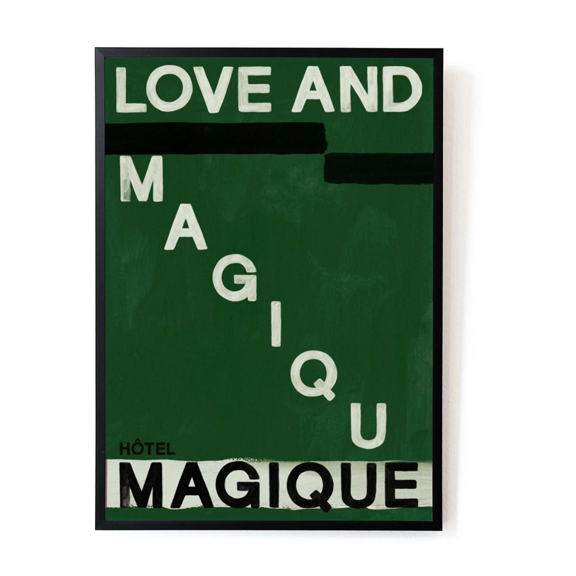 Hôtel Magique - Affiche Love and magique - Multicolore