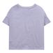 Organic Cotton Flower T-shirt Mauve- Miniature produit n°6