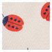 Organic Cotton Ladybird Leggings Ecru- Miniature produit n°1