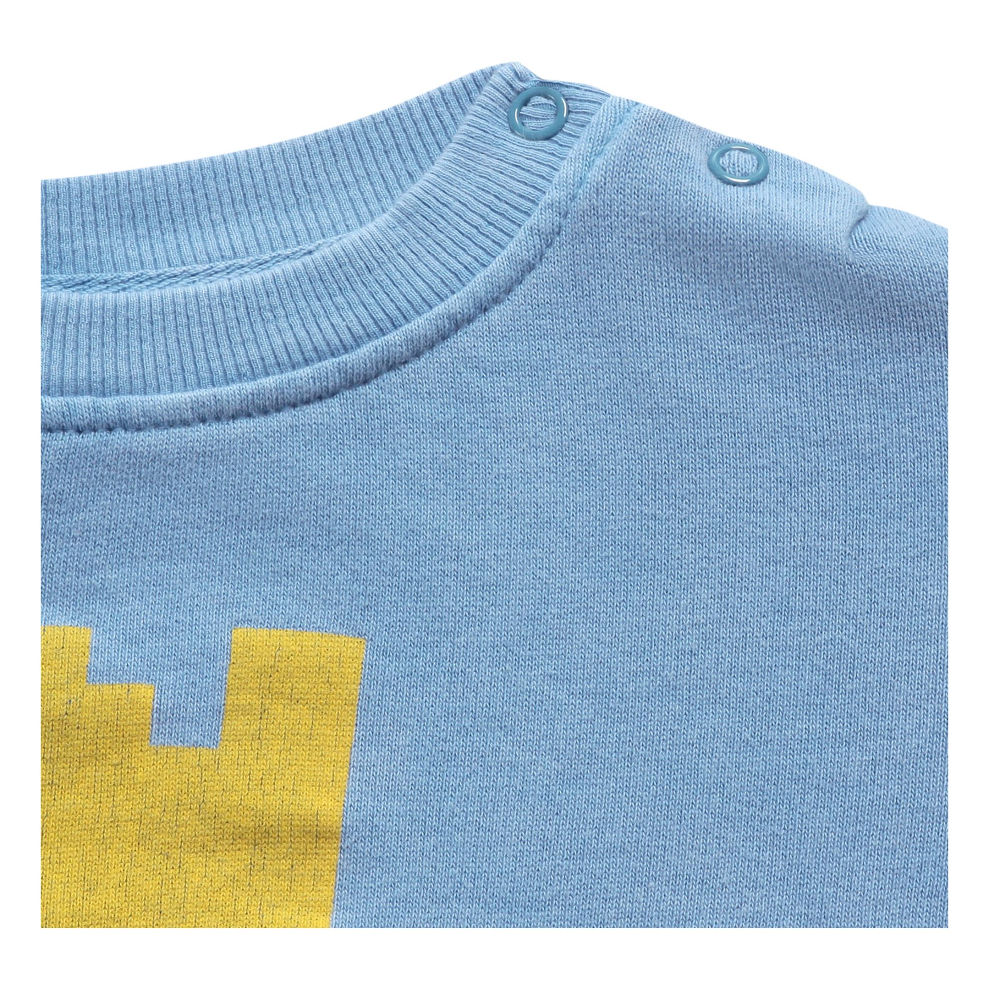 Organic Cotton House Sweatshirt Light blue- Product image n°1