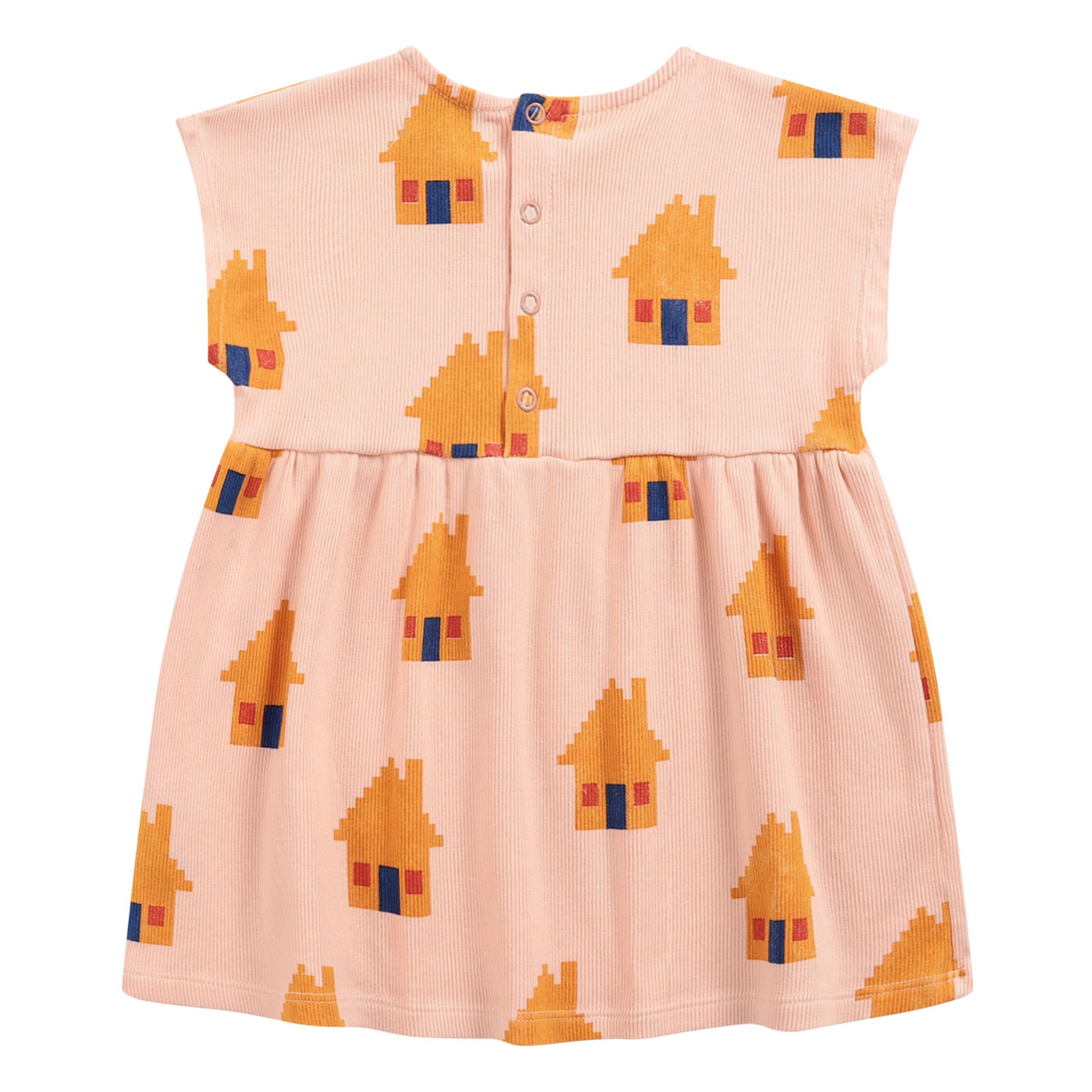 Organic Cotton House Dress Peach- Product image n°2