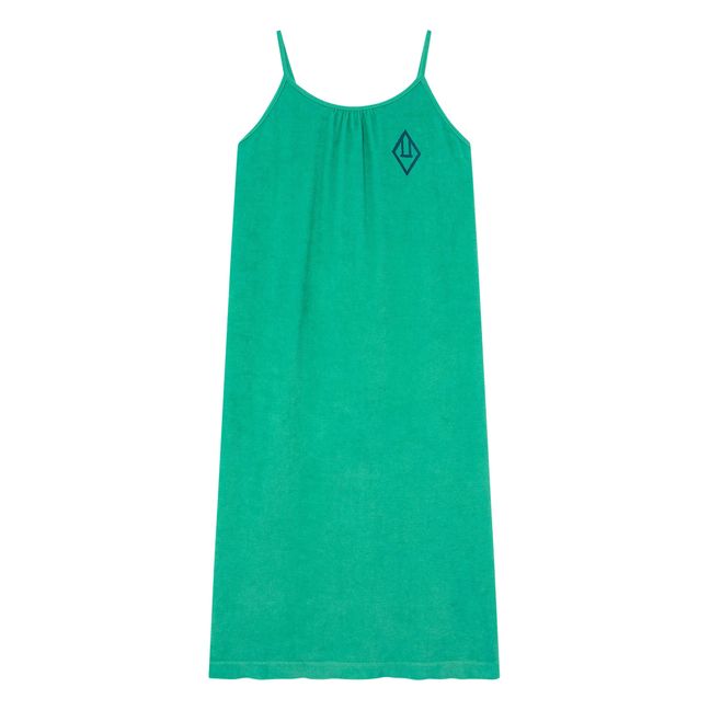Gazel Terry Cloth Dress Green