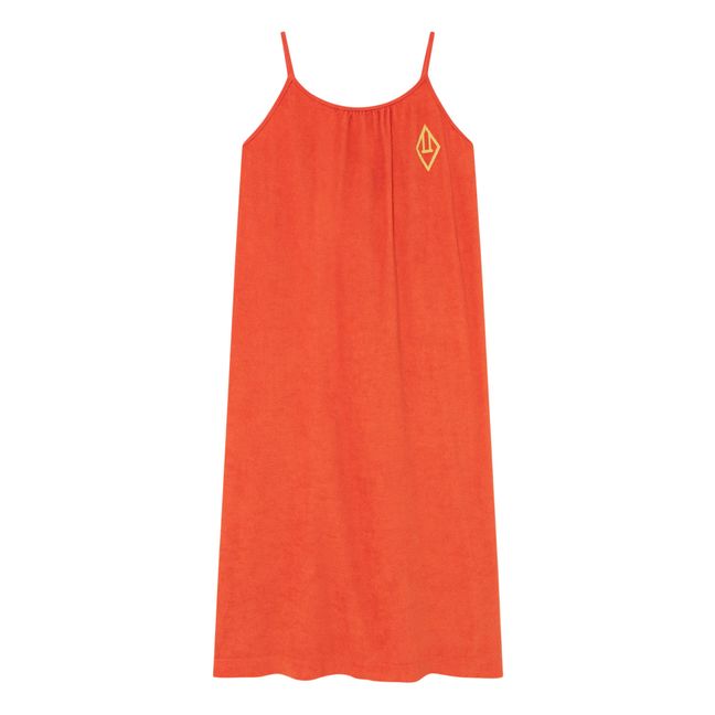 Gazel Terry Cloth Dress Orange