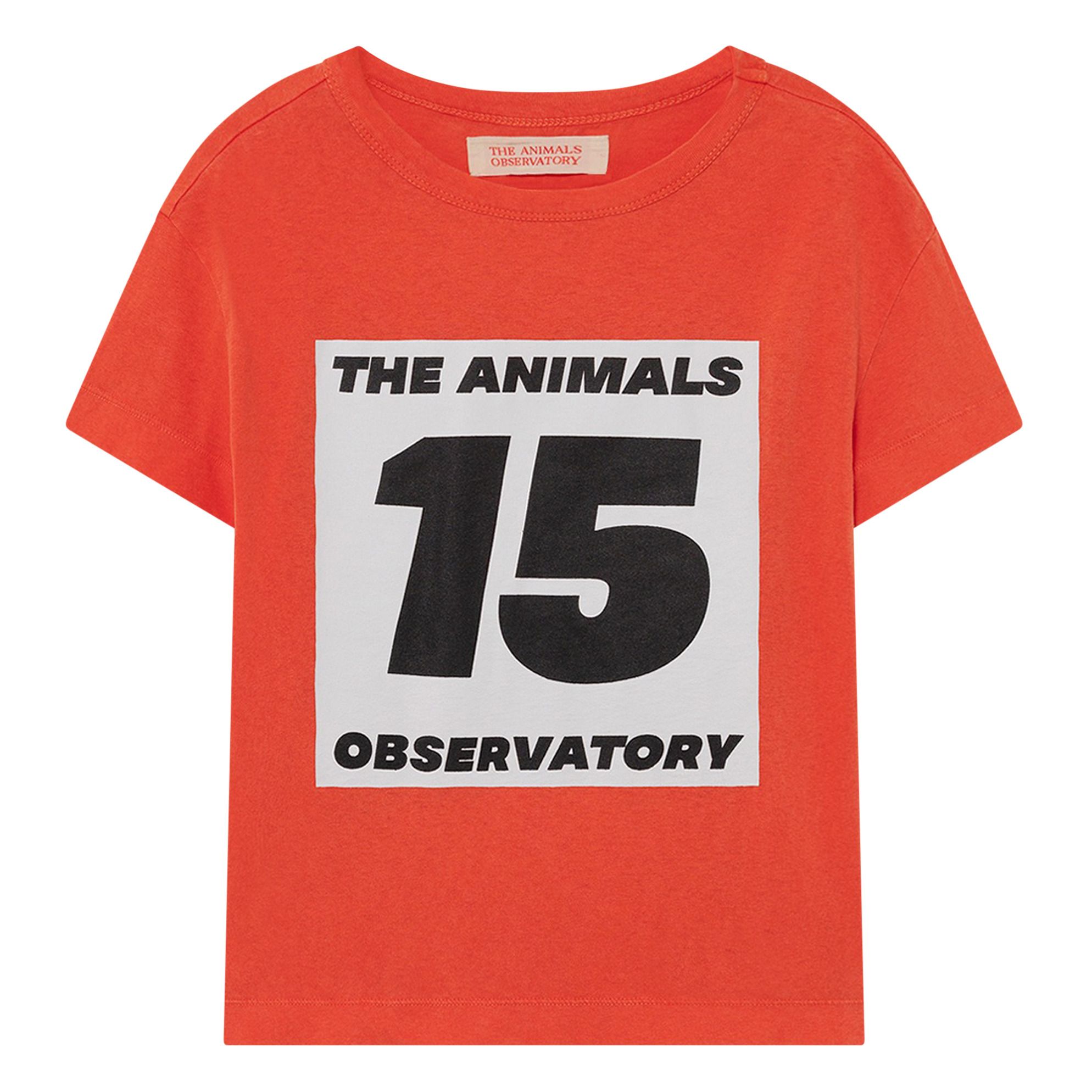 The Animals Observatory - T-Shirt 15 Rooster - Fille - Orange