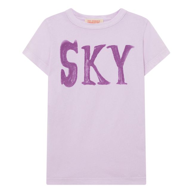 Hippo Sky T-shirt Mauve