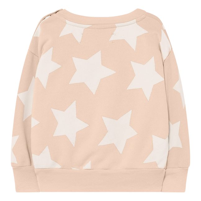 Bear Star Sweatshirt Rosa chiaro