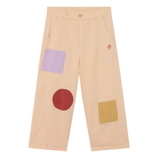 The Animals Observatory x Smallable Exclusive - Patch Trousers Beige