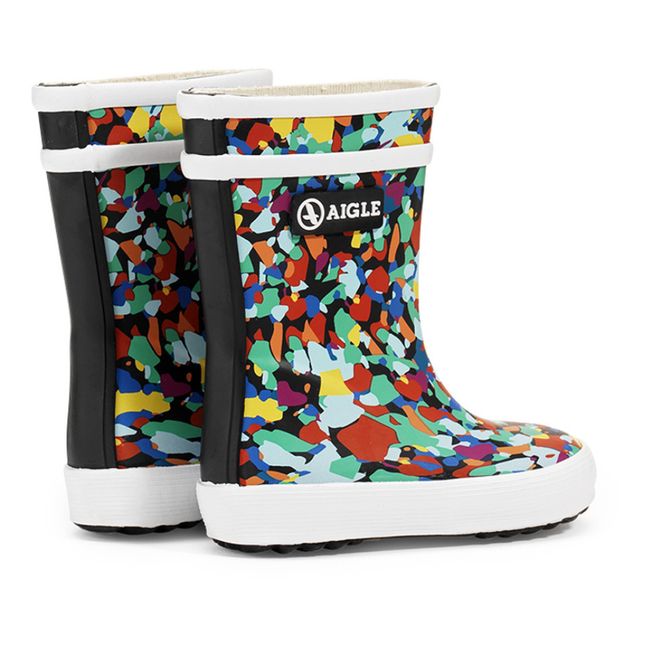 Baby Flac Terrazzo Rain Boots Multicolore