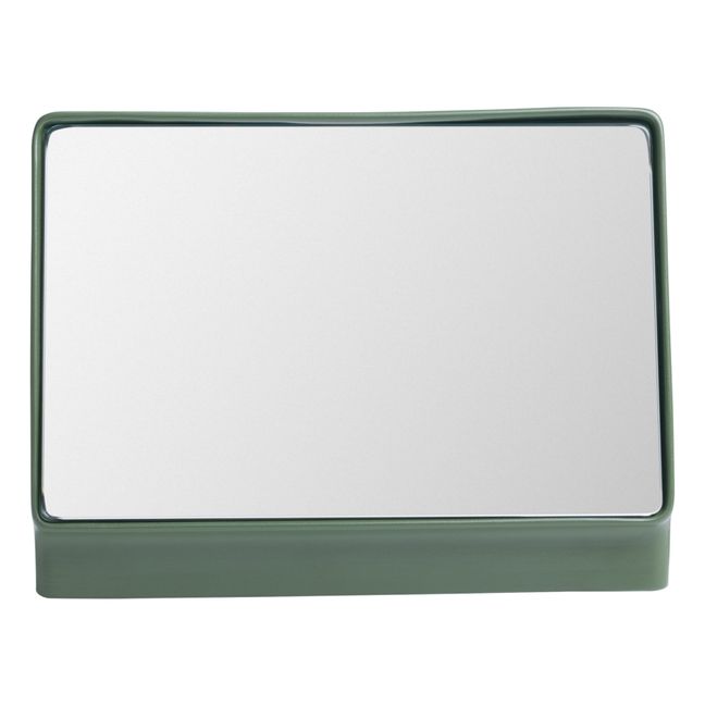 Specchio da appoggio, modello: Lucarne - Ionna Vautrin Verde militare