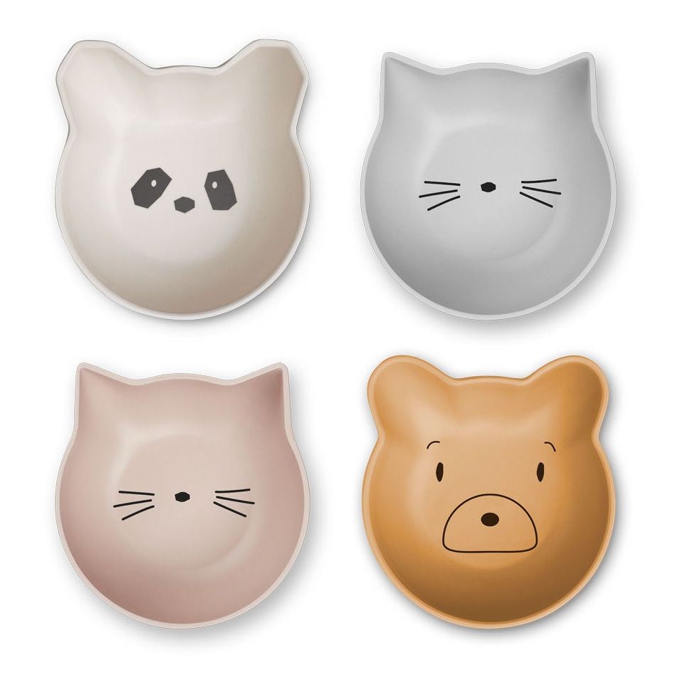 Liewood - Bols Filiz en PLA - Set de 4 - Multicolore