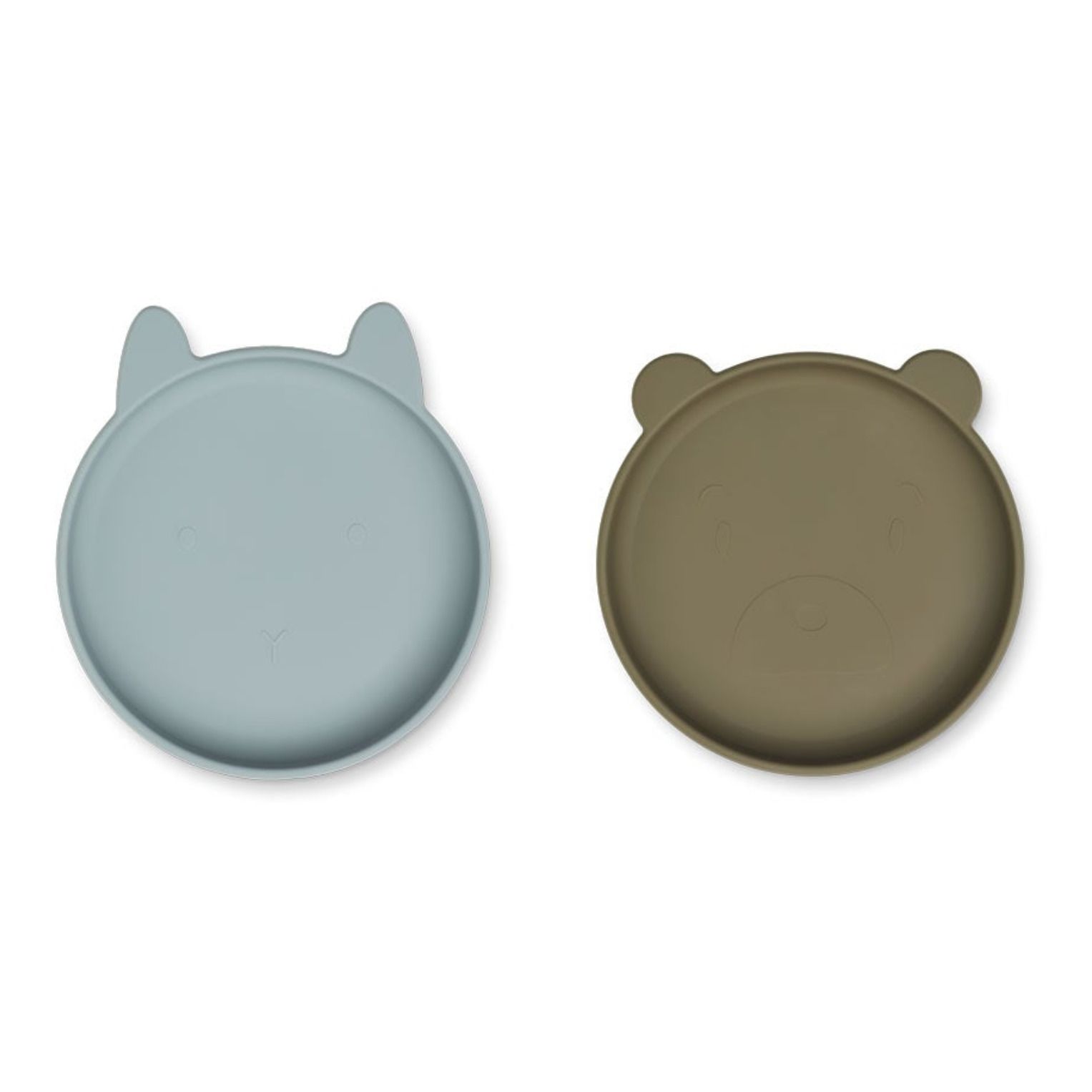 Liewood - Assiettes Olivia - Set de 2 - Bleu