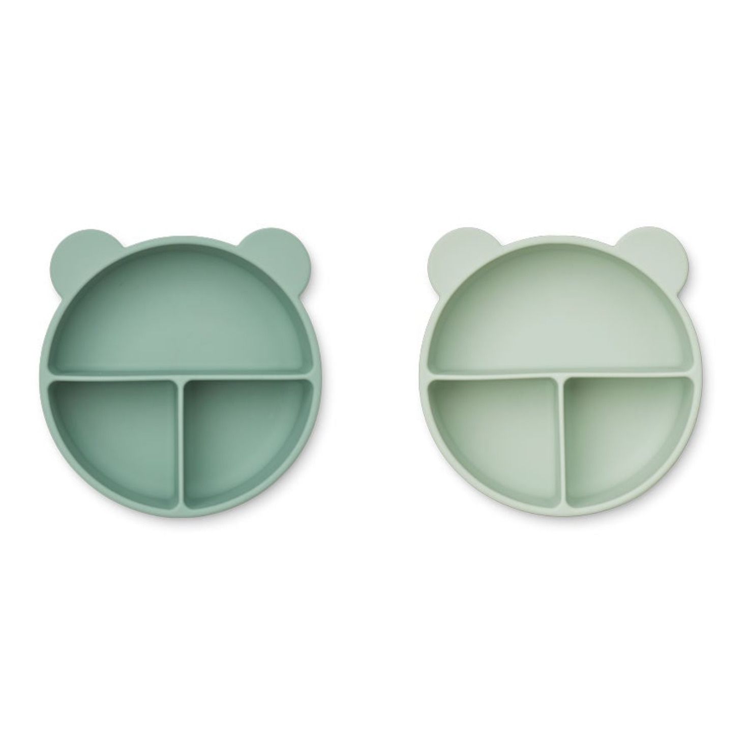 Liewood - Bols Connie en silicone - Set de 2 - Vert