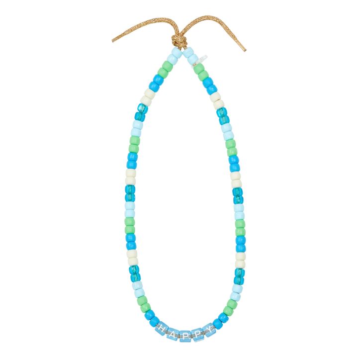 Collier Happy | Bleu- Image produit n°0