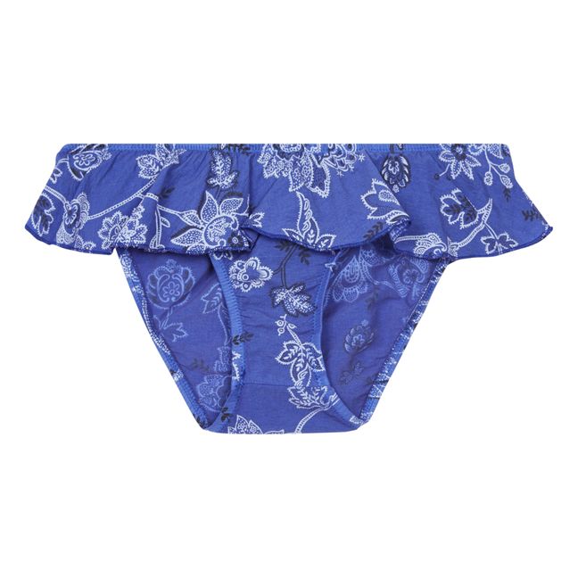 Santos Bandana Bikini Bottoms Marled blue