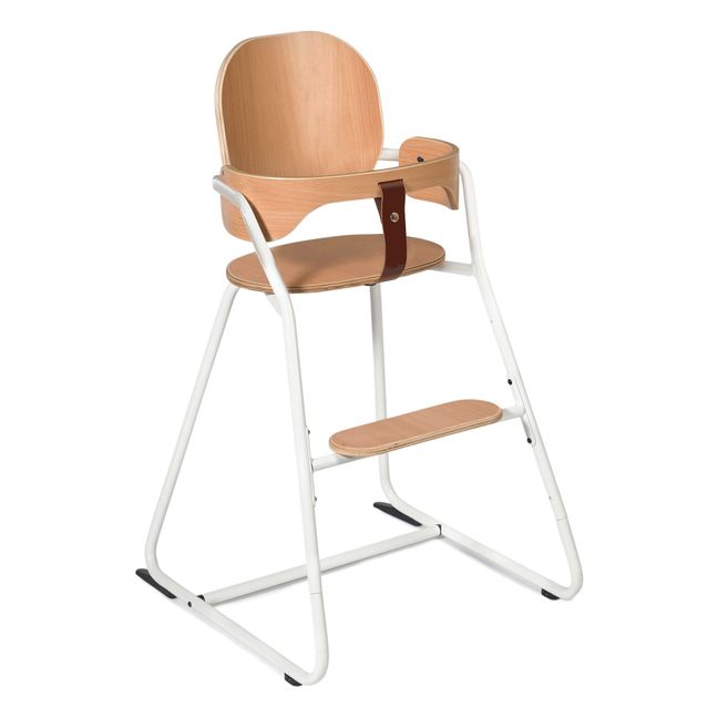 Tibu High Chair with Baby Harness Bianco